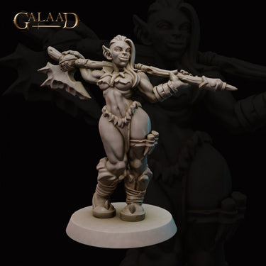 Pinup Female Orc